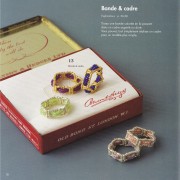 Bagues en perles - 25 progetti da creare e indossare per tutte le occasioni x1