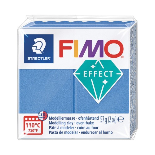 Pasta Fimo Effect 57gr - Blu metallizzato (n°031)