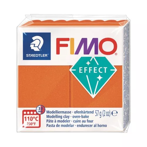 Pasta Fimo Effect 57gr - Arancione metallizzato (n°041)