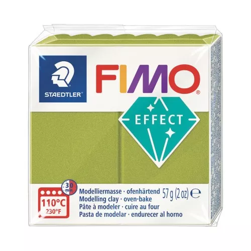 Pasta Fimo Effect 57gr - Verde metallizzato (n°051)