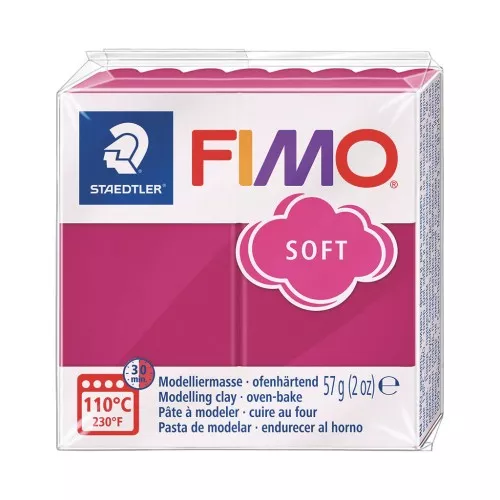 Pasta Fimo Soft 57gr - Frutti rossi glassati (n°T23)