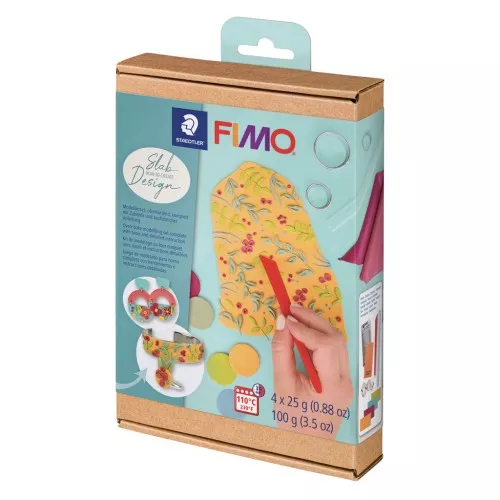 Kit per modellare Fimo Soft - Effetto lastra