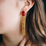 Distanziatore 33x4mm - Acciaio inossidabile 304L dorato Multicolore x1