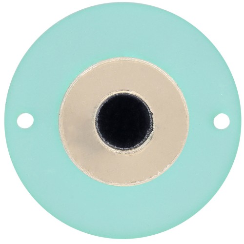 Distanziatore rotondo in plexiglas da 25 mm - occhio - Veraman - Oro x1