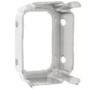 Castone Rettangolo 4610 et 4627 mm. 18x13 argento