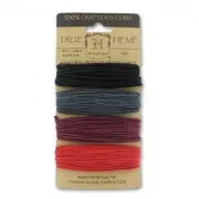 Assortimento di filo di canapa 1,10mm Autumn Nights 4 x 9,1m