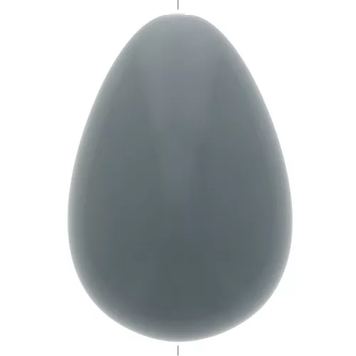 Perla di resina opaca 31x22 mm - Celadon x1
