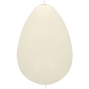 Perla di resina opaca 31x22 mm - Ecrù x1|raw }}