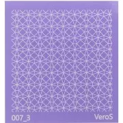 Silk Screen VeroS per pasta polimerica 90x90 mm - disegno tesselles n°007_3 x1