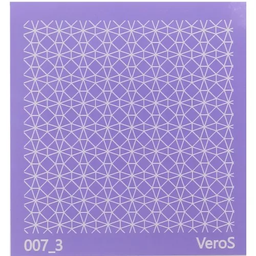 Silk Screen VeroS per pasta polimerica 90x90 mm - disegno tesselles n°007_3 x1