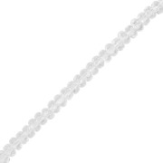 Perline tonde sfaccettate 4x2,5 mm - Cristallo x12,5 cm|raw }}