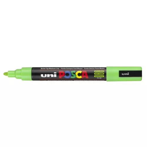 Pannarello Posca punta media 2,5 mm - Verde mela x1