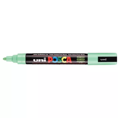 Pannarello Posca punta media 2,5 mm - Verde chiaro x1