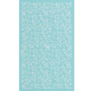 Silk Screen per pasta polimerica 80x140 mm - motivo a foglie x1|raw }}
