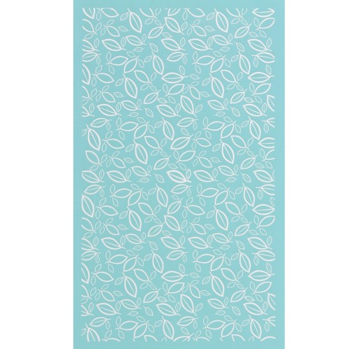 Silk Screen per pasta polimerica 80x140 mm - motivo a foglie x1