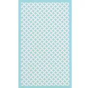 Silk Screen per pasta polimerica 80x140 mm - Disegno a intreccio di vimini x1