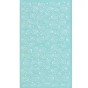 Silk Screen per pasta polimerica 80x140 mm - motivo conchiglia 1 x1