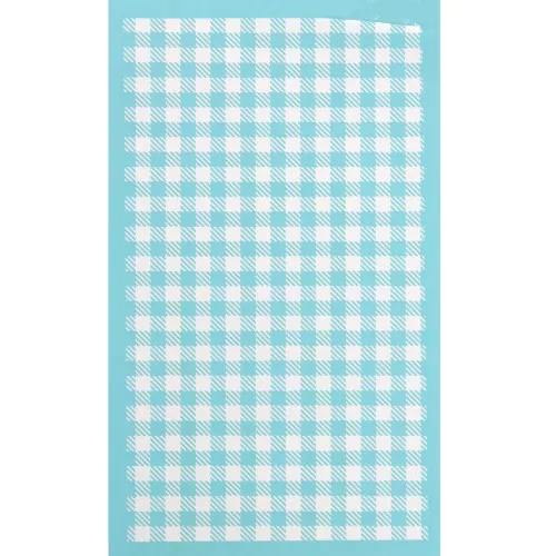 Silk Screen per pasta polimerica 80x140 mm - motivo Vichy piccolo x1