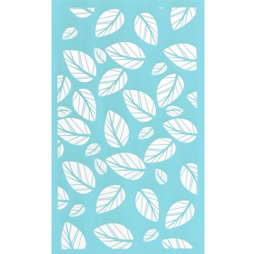 Silk Screen per pasta polimerica 80x140 mm - Motivo a foglia 1 x1