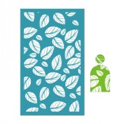 Silk Screen per pasta polimerica 80x140 mm - Motivo a foglia 1 x1