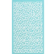 Silk Screen per pasta polimerica 80x140 mm - motivo leopardo x1