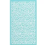 Silk Screen per pasta polimerica 80x140 mm - motivo leopardo x1
