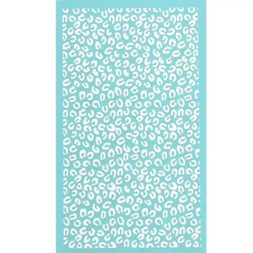 Silk Screen per pasta polimerica 80x140 mm - motivo leopardo x1