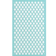 Silk Screen per pasta polimerica 80x140 mm - motivo orientale x1