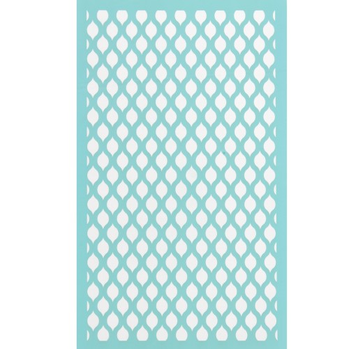 Silk Screen per pasta polimerica 80x140 mm - motivo orientale x1