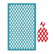 Silk Screen per pasta polimerica 80x140 mm - motivo orientale x1