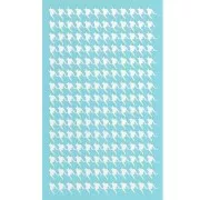 Silk Screen per pasta polimerica 80x140 mm - motivo pied-de-poule x1