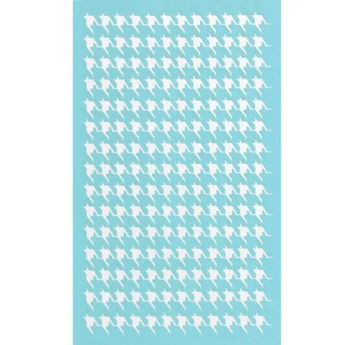 Silk Screen per pasta polimerica 80x140 mm - motivo pied-de-poule x1