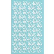 Silk Screen per pasta polimerica 80x140 mm - Fiori x1|raw }}