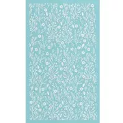 Silk Screen per pasta polimerica 80x140 mm - Disegno floreale 3 x1
