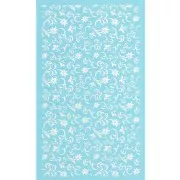 Silk Screen per pasta polimerica 80x140 mm - motivo arabesco x1