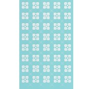 Silk Screen per pasta polimerica 80x140 mm - Disegno di piastrelle in cemento x1|raw }}