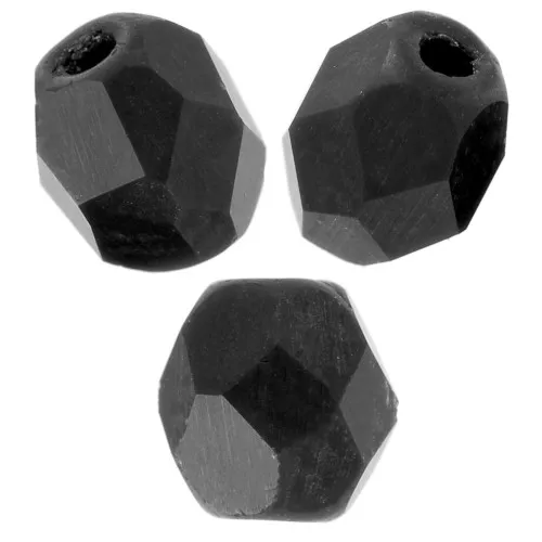 Sfaccettate 4 mm - Wild Raisin Mat x50