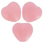 Perline cuore 6x6,5 mm - Milky Pink x10g