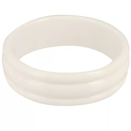 Bracciale in resina opaca di 66 mm di spessore - Ecrù x1
