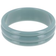 Bracciale in resina opaca di 66 mm di spessore - Celadon x1