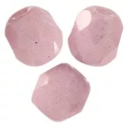 Sfaccettature 4 mm bianco gesso Lila Luster x50