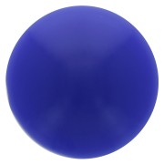 Cabochon in resina opaca 14 mm - Blu scuro x1