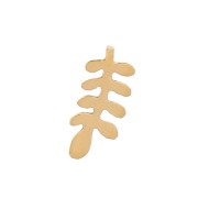 Mini foglio adesivo 4x1,9 mm - Acciaio inox 316L dorato x4|raw }}