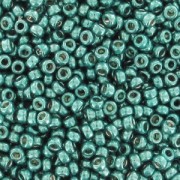 Rocaille Miyuki Duracoat 15/0 4217 - Schiuma marina scura galvanizzata x8g
