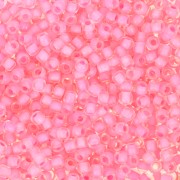 Rocaille Toho 11/0 TO11R969 - Crystal Neon Carnation Lined x8g