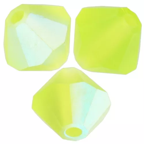 Biconi Preciosa 5 mm - MC Bead Rondell - Limecicle AB Matt x12