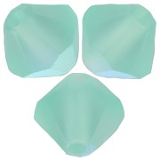 Biconi Preciosa 5 mm - MC Bead Rondell - Caribbean Sea AB Matt x12