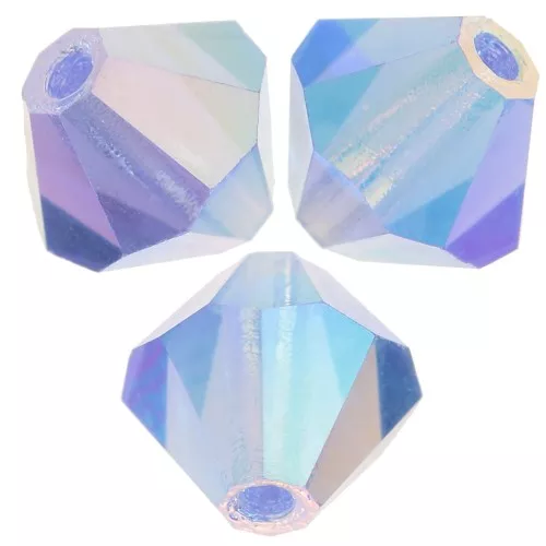 Biconi Preciosa 5 mm - MC Bead Rondell - Sapphire AB 2X x12