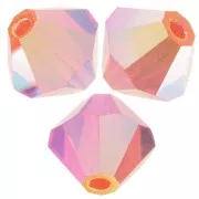 Biconi Preciosa 5 mm - MC Bead Rondell - Sapphire AB 2X x12