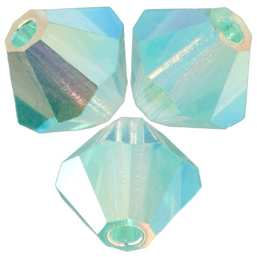 Biconi Preciosa 5 mm - MC Bead Rondell - Caribbean Sea AB 2X x12